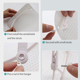 Adjustable Air Conditioning Cover Wind Deflector Windshield Air Conditioner Tools