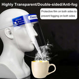 Transparent Protective Mask Full Face Shield Masks Anti Saliva Splash-Proof Protect Eye Full Face Mask Cover Protective Visor
