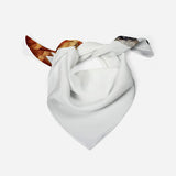 Giraffe Silk Scarf Bandana Scarf Silk Square Scarf