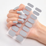 Nail-art Sticker Pure Solid Color Self Adhesive Nail Sticker Nail Sticker
