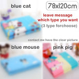 4 Size Baby's Cotton Waterproof Diapers Changing Pad