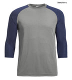AI926 Men's 3/4 Raglan Sleeve Outfitter Crew