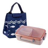 TUUTH New Microwave Lunch Box Independent Lattice for Kids Bento Box Portable Leak-Proof Bento Lunch Box Food Container