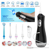 2021 Hot Selling Black Cordless Water Flosser for Adult& Kids