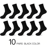 Men's Cotton Socks 10 Pairs/Lot