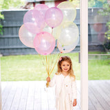 12inch Crystal Bubble Balloons Colorful Transparent Latex Balloon Mermaid Birthday Party Decoration Wedding Summer Helium Global