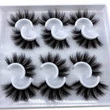 HBZGTLAD 2/4 Pairs Natural False Eyelashes Fake Lashes Long Makeup 3d Mink Lashes Eyelash Extension Mink Eyelashes for Beauty - shopwishi 