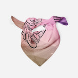 Buddha Silk Scarf Buddha Bandana Scarf Silk Scarf