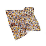 Moroccan Tile Silk Scarf Azulejos Bandana Scarf