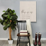 23.62" X 1.18" X 30.31" White Mdf Wall Art