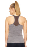 AQ249 Women's Mesh Panel Racerback