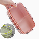 TUUTH New Microwave Lunch Box Independent Lattice for Kids Bento Box Portable Leak-Proof Bento Lunch Box Food Container