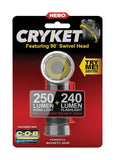 Nebo  Cryket  240 lumens Black  LED  COB Flashlight  AAA Battery