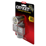Nebo  Cryket  240 lumens Black  LED  COB Flashlight  AAA Battery
