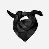 Geometric Silk Scarf Man Silk Square Scarf Gift