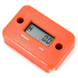 Motorcycle Inductive Digital Hour Meter Waterproof Engine Gauge Hour Meter LCD Display for Bike Motorcycle ATV Boat Offroad