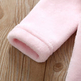 3Pcs Pink Kawaii Winter Warm Newborn Baby Girl And Boy