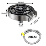 High Pressure Automatic Cup Washer Mute Mug Rinser Baby Bottle Cleaner Machine
