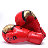 Kick Boxing Gloves for Men Women PU Karate Muay Thai