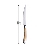 Kitchen Tableware Gold Cutlery Set Stainless Steel Cutlery Set Gold Fork