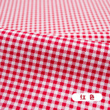 Rainbow Plaid Fabric Pure Cotton 100% Shirt Clothing Dress Bed Sheet Twill Fabrics Textile for Sewing Grid Brocade Black White