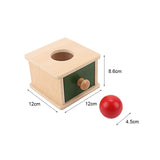 Baby Wood Montessori Materials Knocking Ball Box Toys for Children