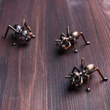 New Creative Alloy Incense Stick Burner Holder Ant Shape Censer Plate for Candle Aromatherapy Furnace Incense Base