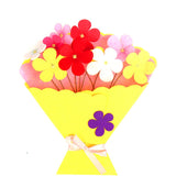 DIY Bouquet Toys for Children Crafts Kids Flower Pot Potted Plant Kindergarten Learning Education Toys Montessori Teaching