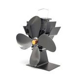 4 Blades Fireplace Fan Thermal Energy Burner Fan