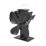 4 Blades Fireplace Fan Thermal Energy Burner Fan