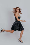 Audrey Knife Pleat Skirt