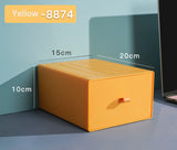 Plastic Desktop Organizer With Drawers Mini Desk Storage for Office Vanity Cosmetic Makeup Organizer With Storage Case