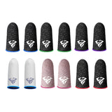 P82F 2Pcs Breathable Gaming Finger Sleeves