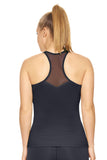 AQ249 Women's Mesh Panel Racerback