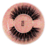 FOXESJI Lashes 3D Mink Eyelashes Thick Fluffy Soft Eyelash Extension High Volume Natural False Eyelashes Makeup Mink Eye Lashes - shopwishi 