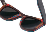 2020 JH Stock Good Quality Bamboo Frames Polarized Skateboard Wooden Sunglasses 2019