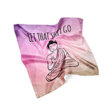 Buddha Silk Scarf Buddha Bandana Scarf Silk Scarf