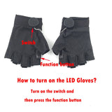 New High Quality LED Laser Gloves + LED Light Up LED Glasses Bar Show Glowing Costumes Prop Party DJ Dancing Lighted Suit