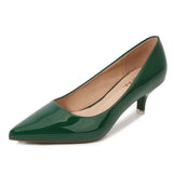 Women's Elegant Medium Heeled Pointed Shoes