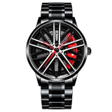 NEKTOM TE-37 Car Wheel Watch Men Quartz Watch Drop Shipping Luxury Men Wrist Watch