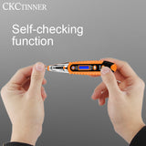 MultiDigital  Test Pencil AC DC 12-250v Tester Electrical Screwdriver LCD Display Voltage Detector Test Pen Electrician Tools