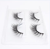 HBZGTLAD 2/4 Pairs Natural False Eyelashes Fake Lashes Long Makeup 3d Mink Lashes Eyelash Extension Mink Eyelashes for Beauty - shopwishi 