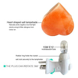 Himalayan Warm White Salt Lamp Natural Crystal Hand Carved Night Light
