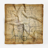 Antique Star Map Silk Space Silk Square Scarf Gift