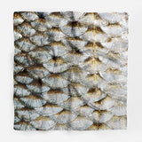 Fish Scale Silk Scarf Valentines Day Gift Bandana