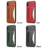 Slap Stand iPhone X Card Case