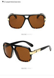 Long Keeper Square Sunglasses Men Luxury Brand Design Couple Lady Celebrity Flat Hot Women Sun Glasses Super Star Cool Eyewear
