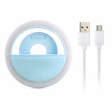 36 LED Portable Light Night Phone Flash Light Led Camera Clip-On Mobile Phone Selfie Ring Light Video Usb Charging for All Phone