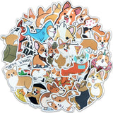 Anime Stickers for Unicorn Cartoon Animal Waterproof Cute Graffiti Sticker to DIY Luggage Laptop Bike Notebook Car Guitar Decals