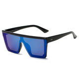 GUELPH | S2069 - Flat Top Square Oversize Fashion Sunglasses